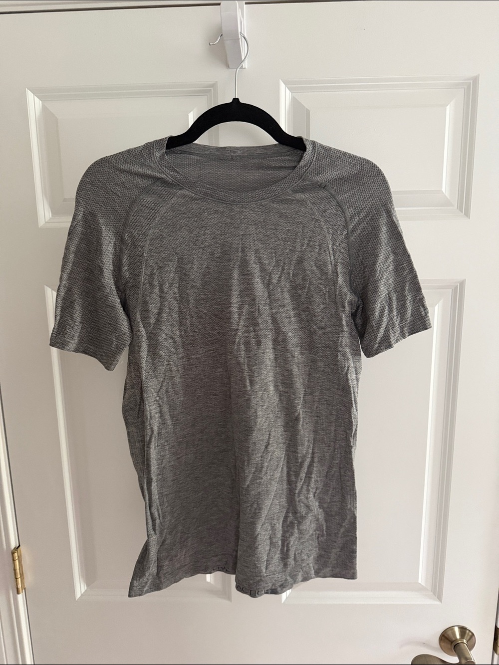 lululemon athletica Men's Short-Sleeve Crew Tee in Heather Gray